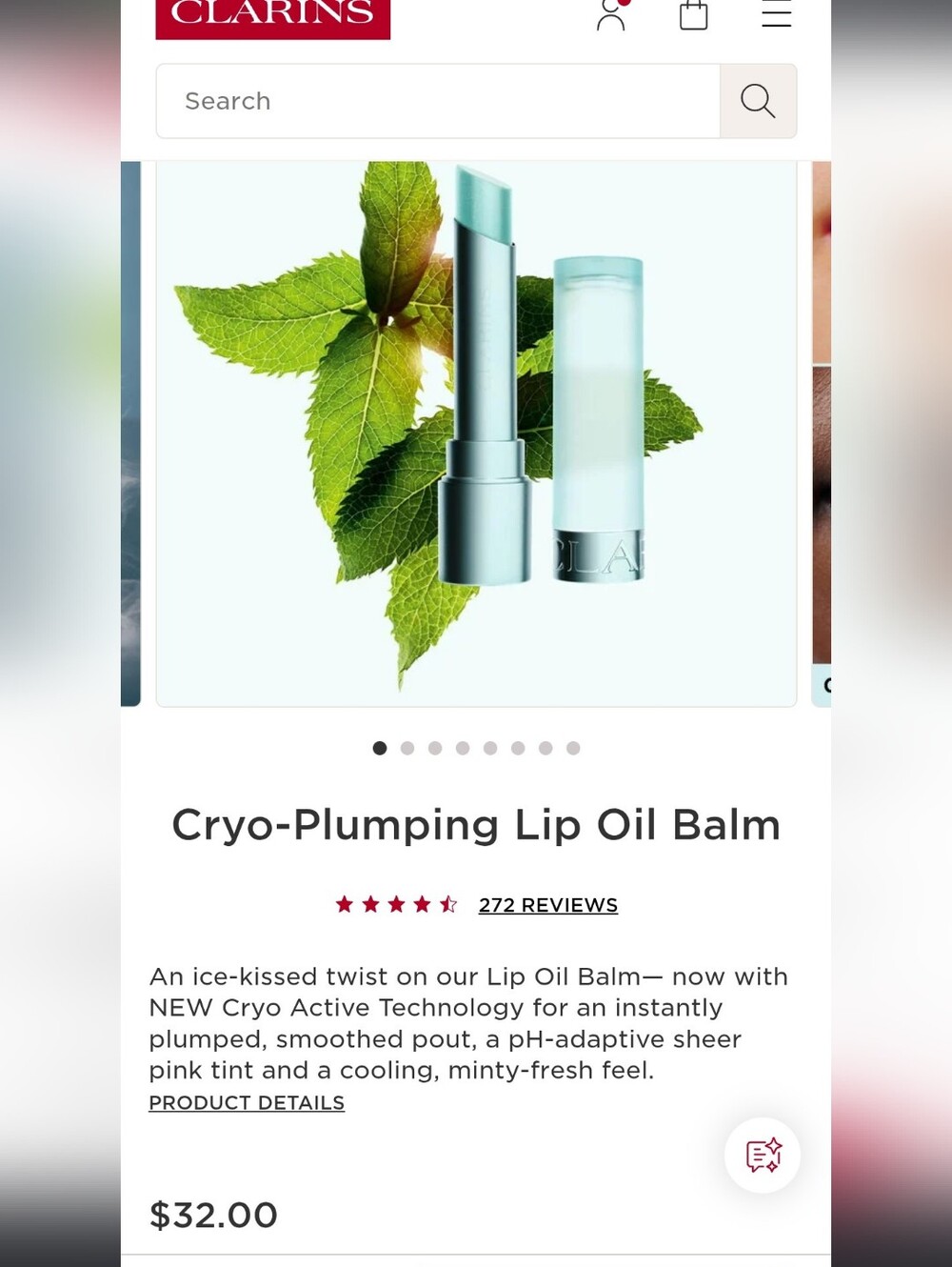 Clarins Cryo-Mask with Lip Oil & Lip Oil Balm PR Package - Picture 4 of 4